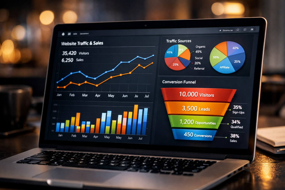 Smart Goals settings in Google Analytics dashboard