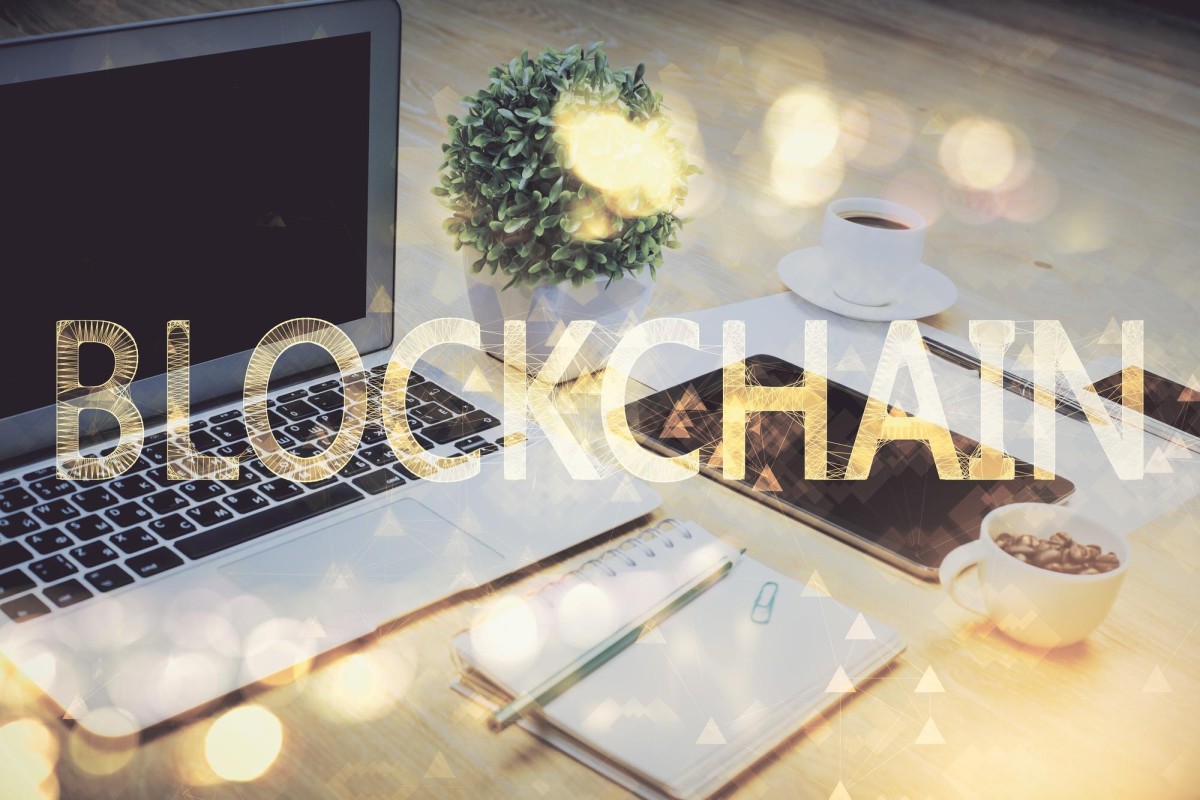 Person learning Gutenberg block editor on laptop