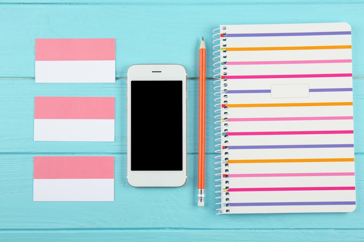 Simplenote app open on smartphone screen