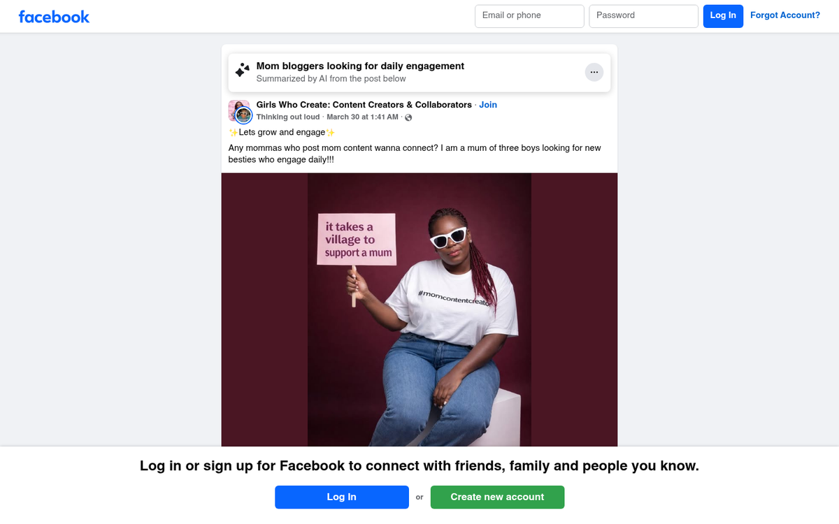 Blogger commenting on another blogger's post