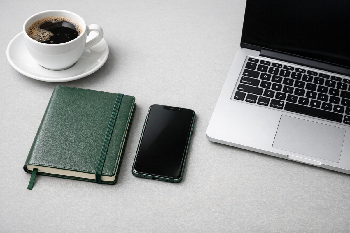 Evernote corporate blog homepage screenshot