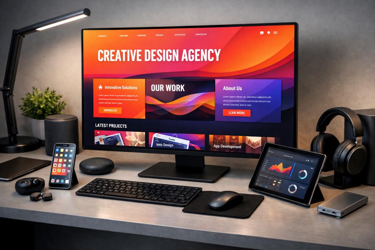 The Verge corporate blog homepage screenshot