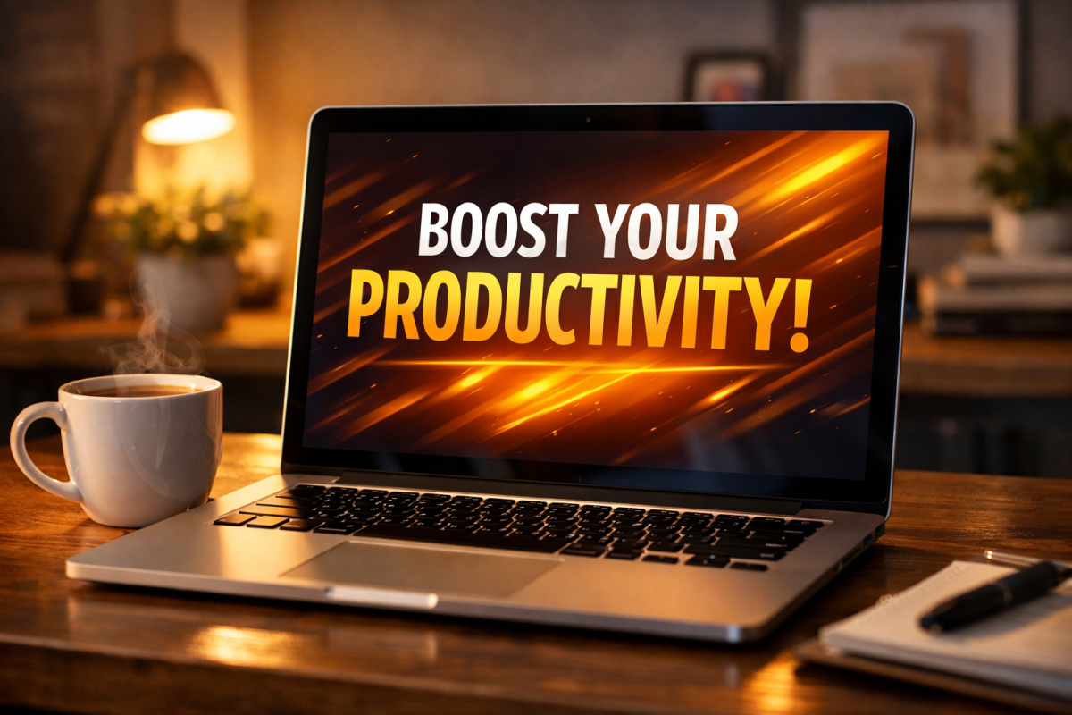 Magnetic headline with keyword highlighted prominently