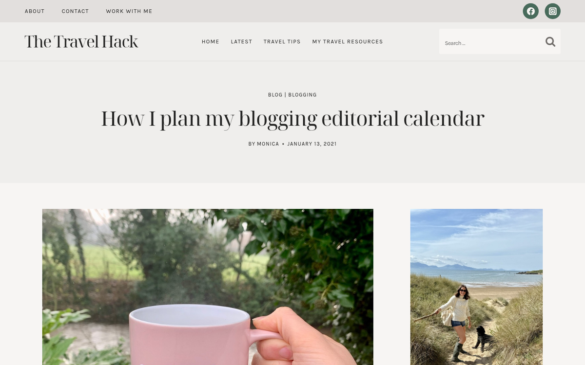 Person writing at desk with calendar