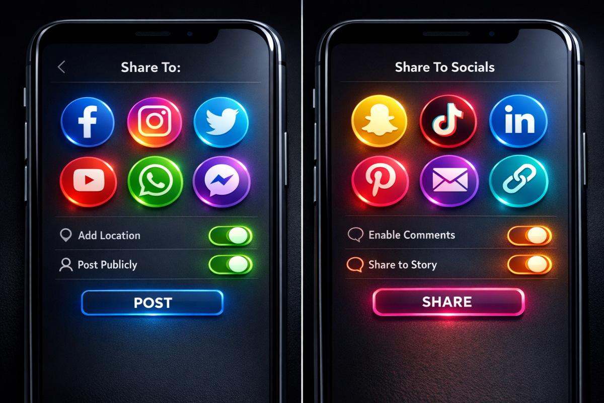 Social sharing plugin features comparison chart