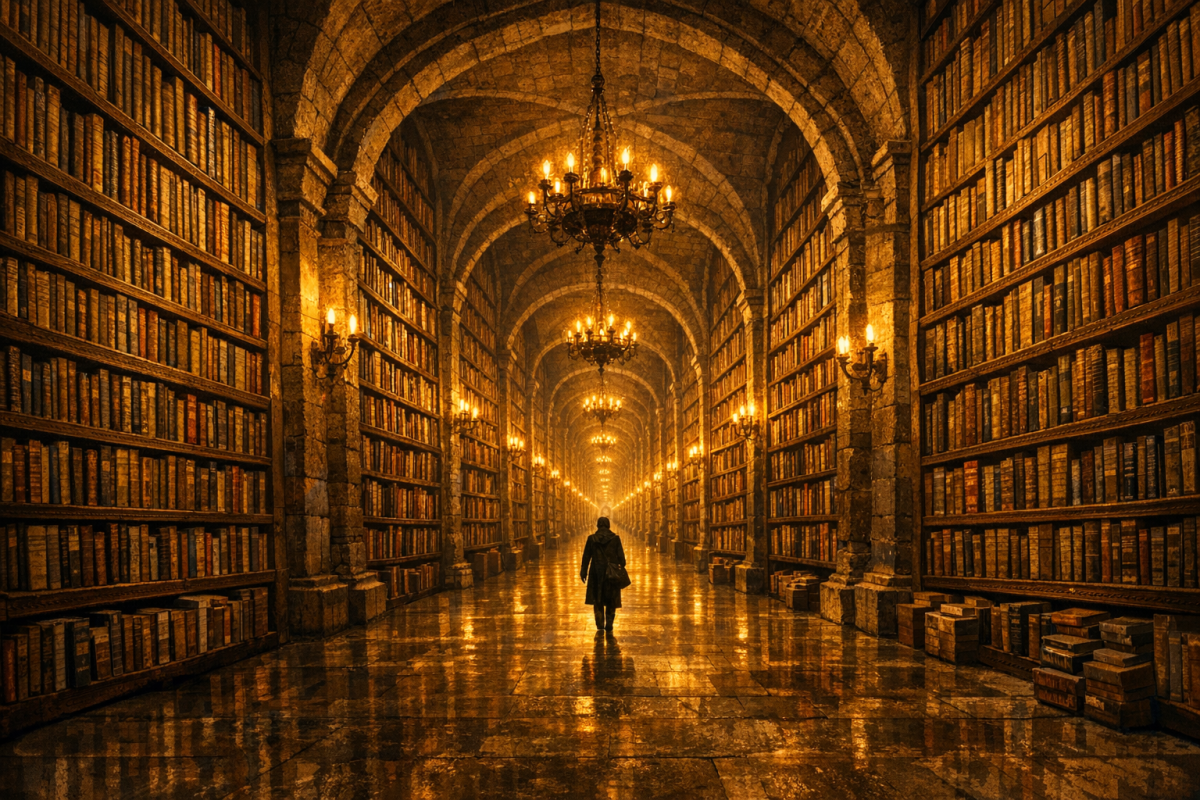 Layered website architecture diagram with deep links