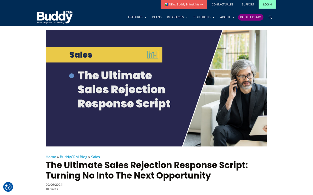 Notepad tracking business rejection follow-up dates