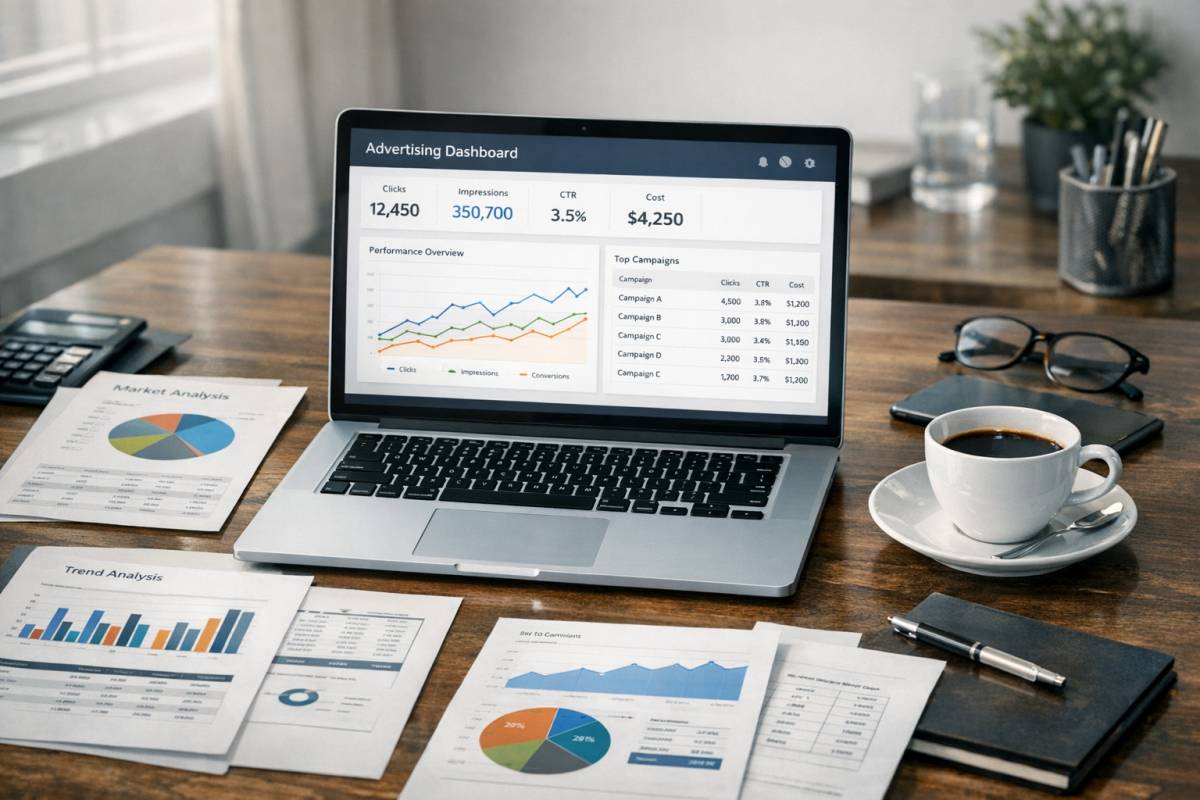 BuySellAds self-serve advertising platform interface