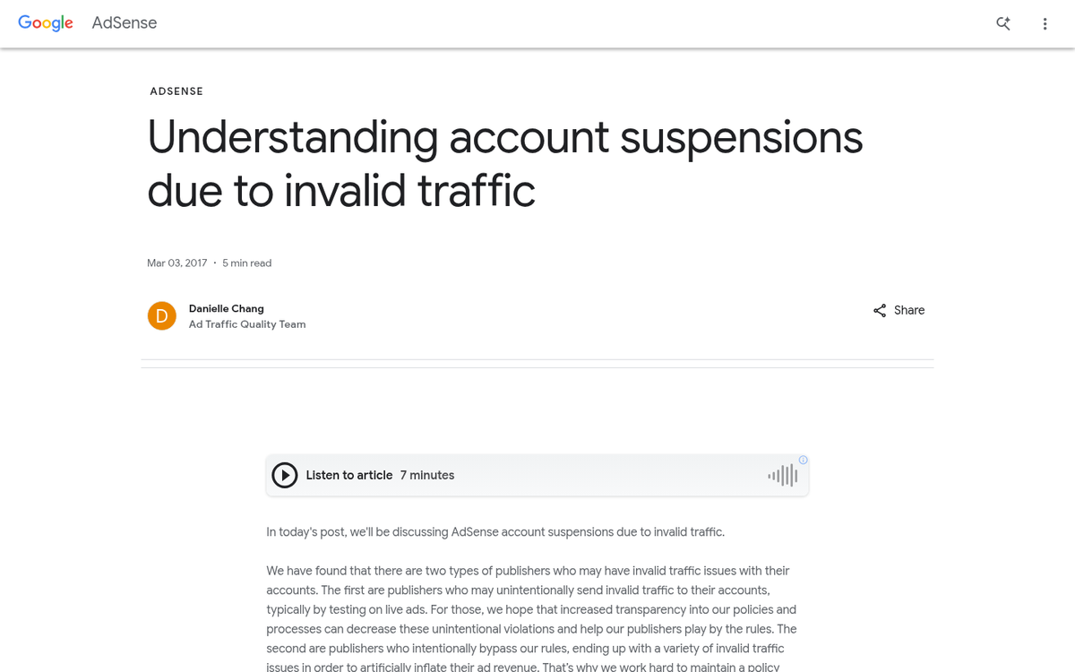 Warning signs of paid traffic risks