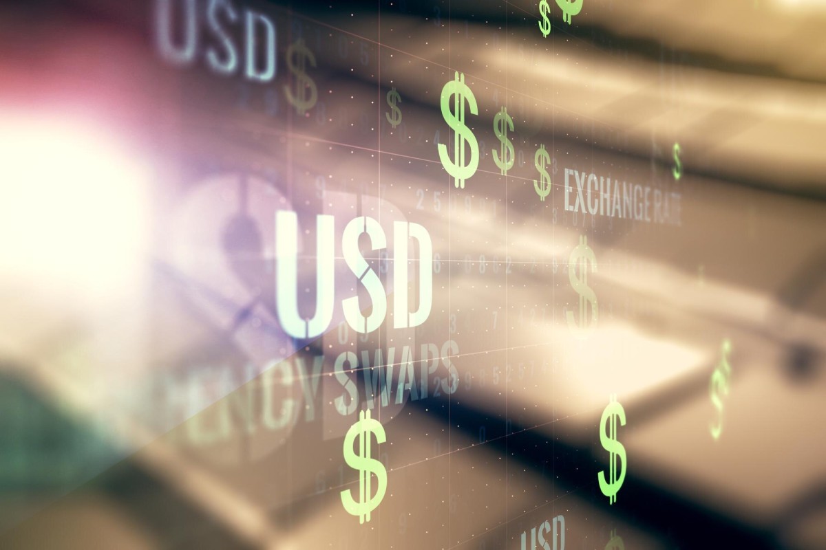 Person analyzing website value and metrics