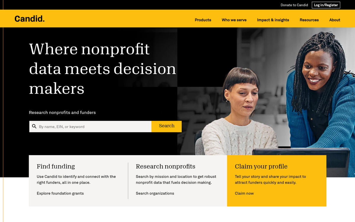 Nonprofit organizations partnering for website growth