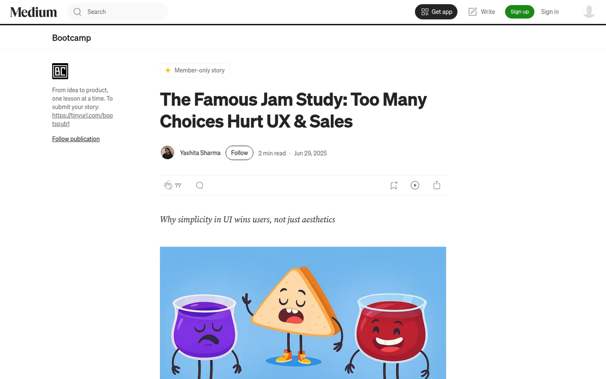 Overwhelming homepage with too many choices displayed