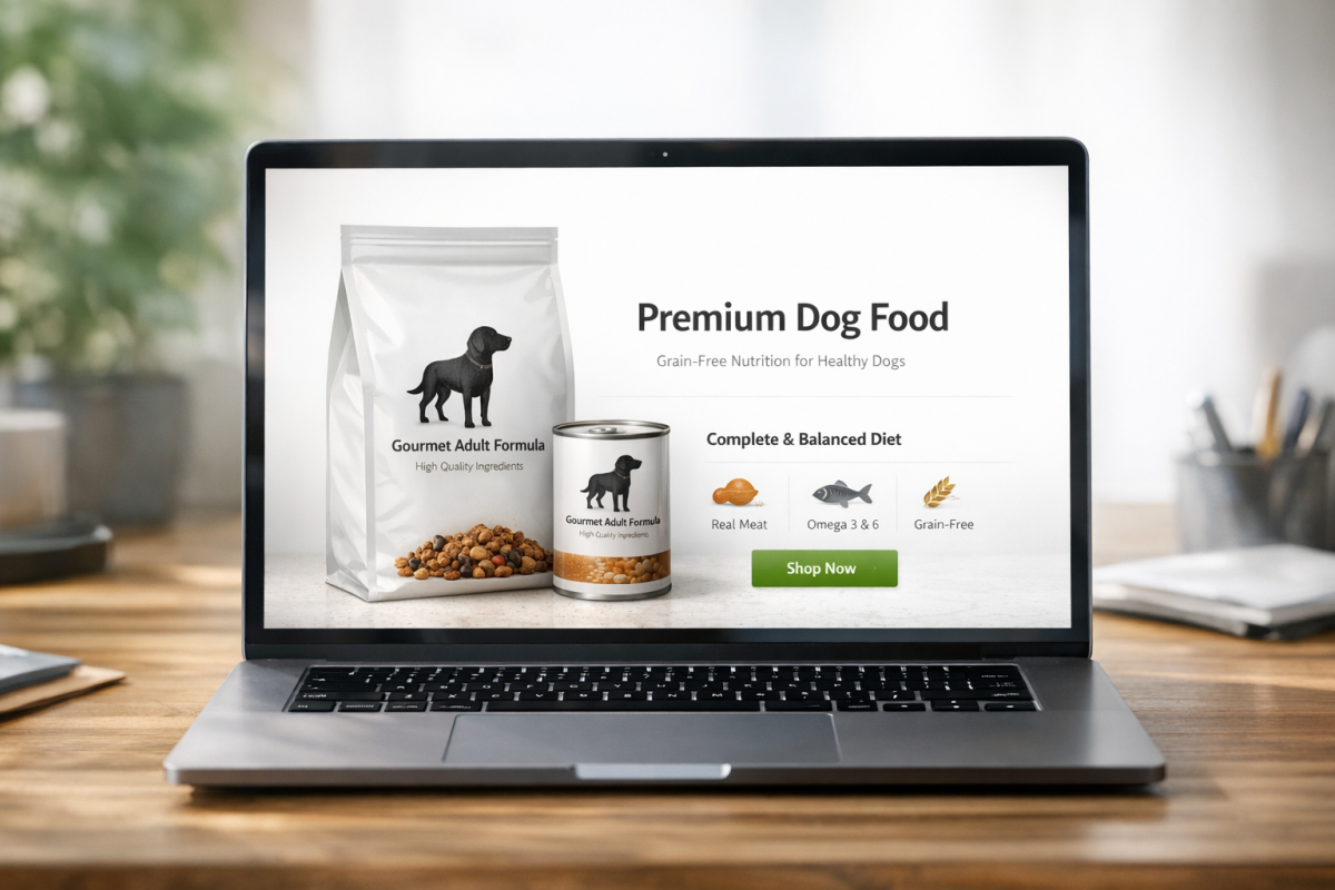 Confused visitor lost on generic homepage
