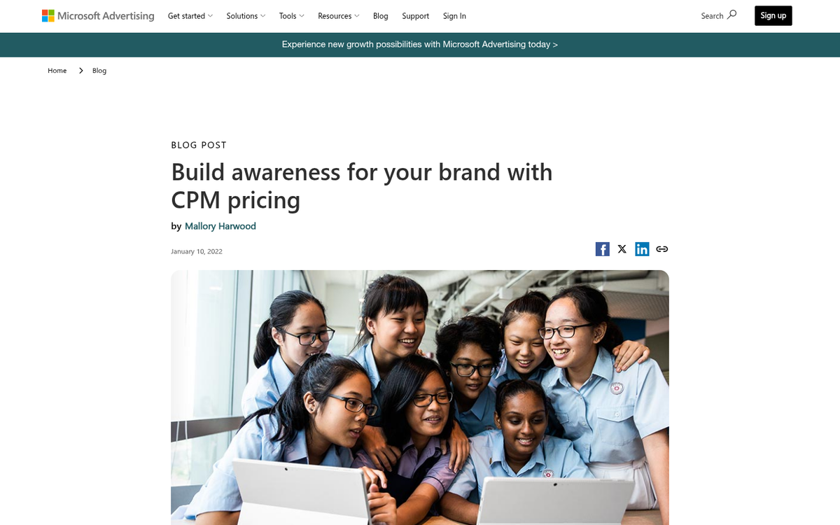 Brand awareness campaign impressions dashboard overview