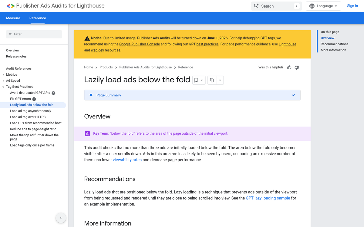 Website ad loading sequence diagram