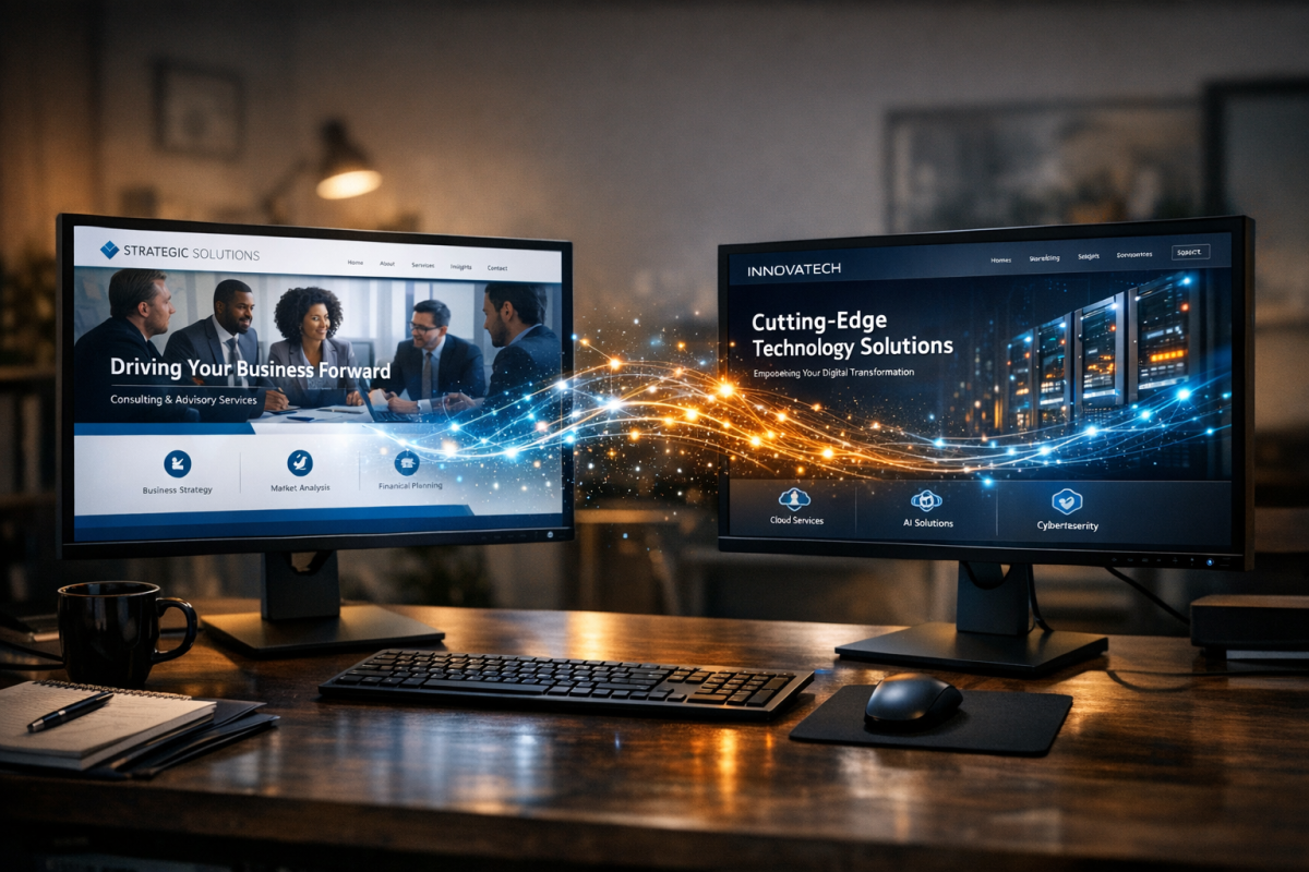 GA4 cross-domain tracking configuration diagram