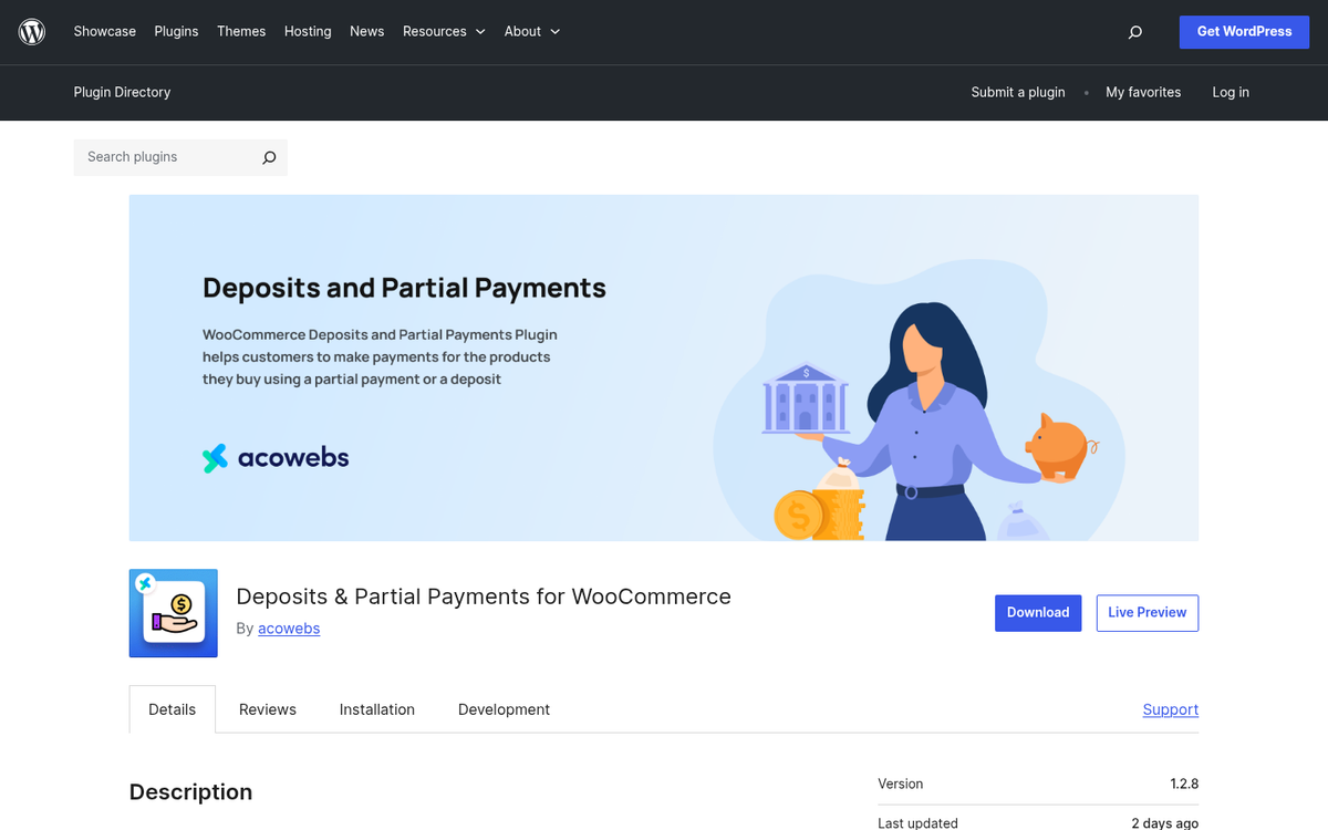Screenshot of adaptive payments tools interface