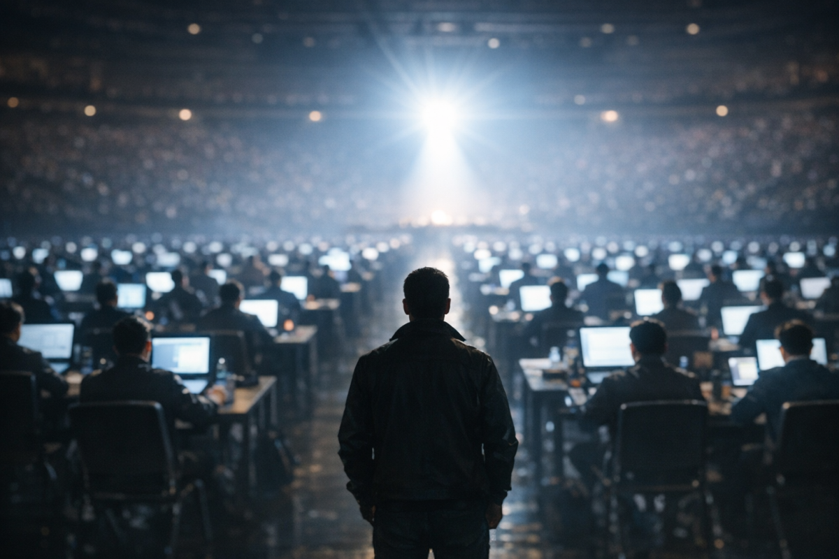 Frustrated marketer analyzing low ClickBank sales data