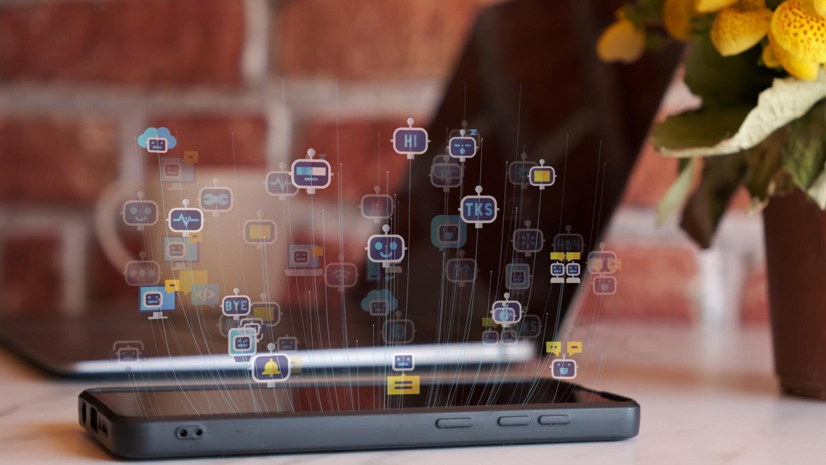 Automated marketing workflow with connected gears