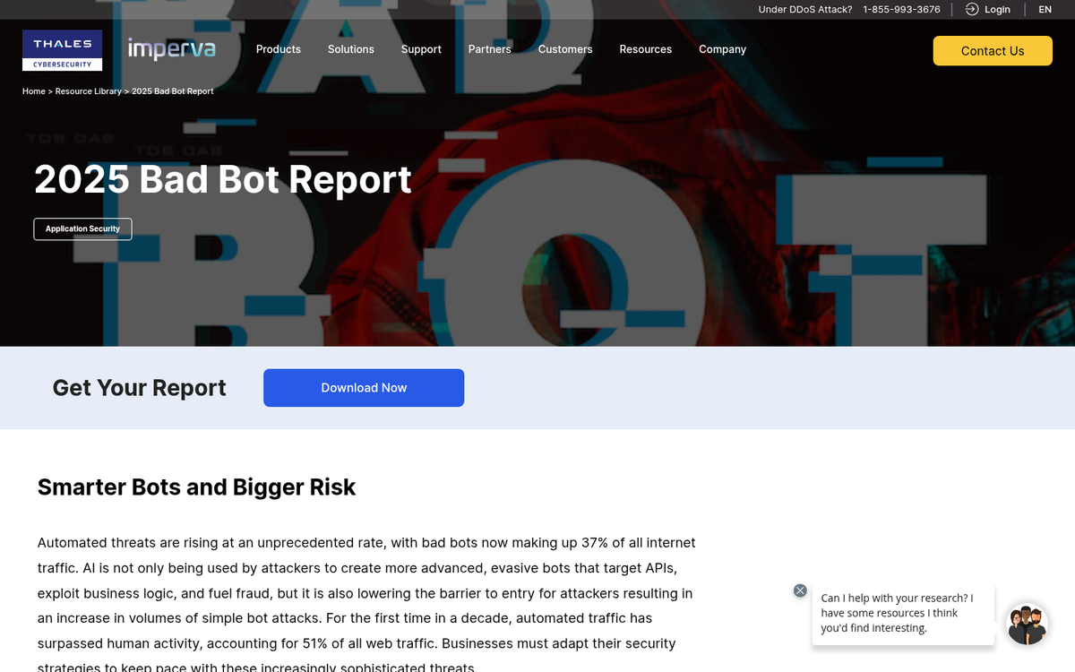Declining website traffic quality graph visualization