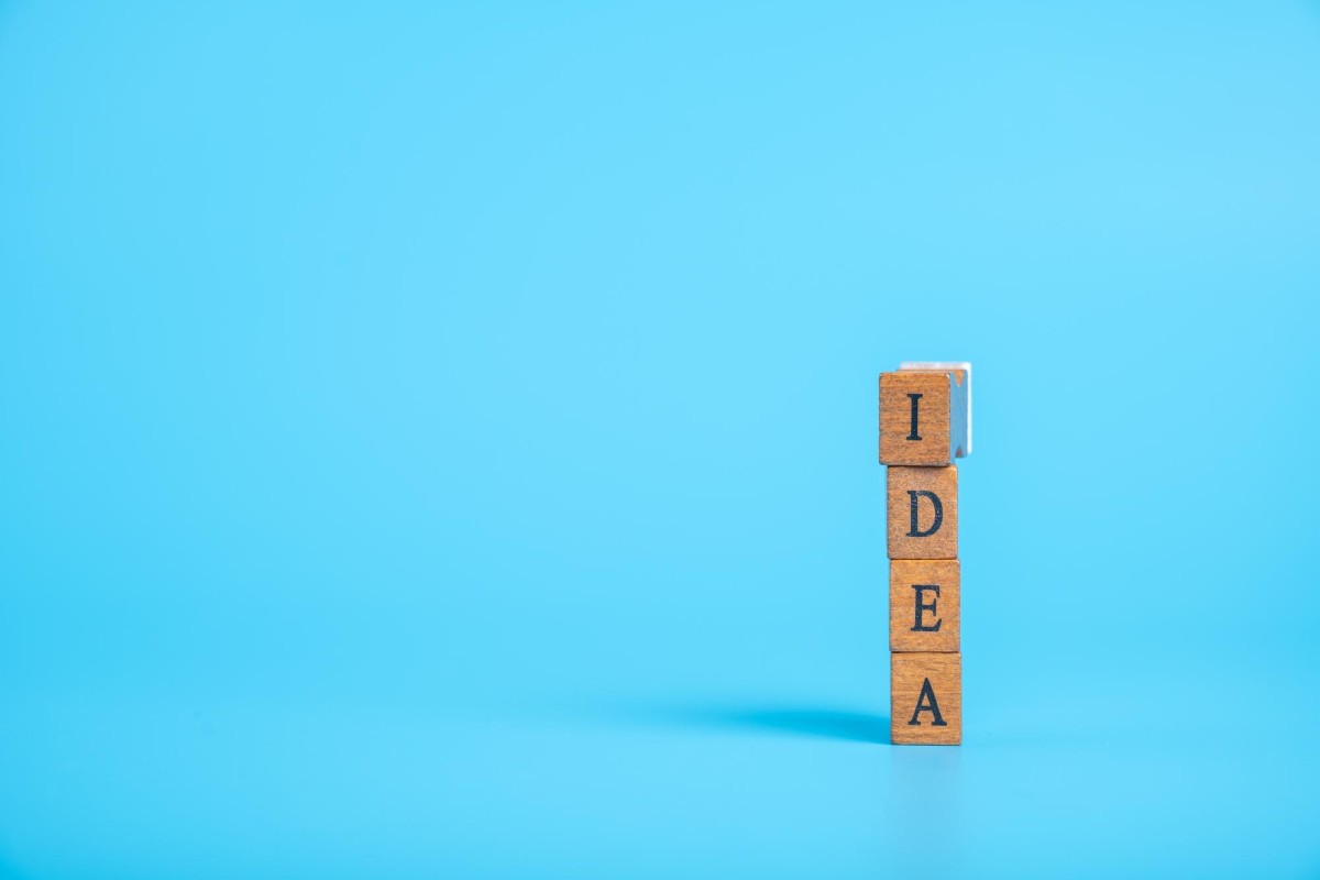 Person struggling to think of new ideas