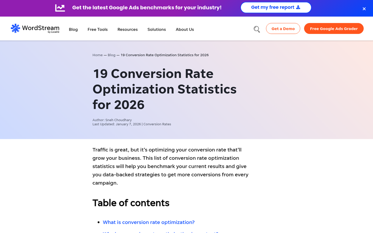 Website screenshot showing poor user experience