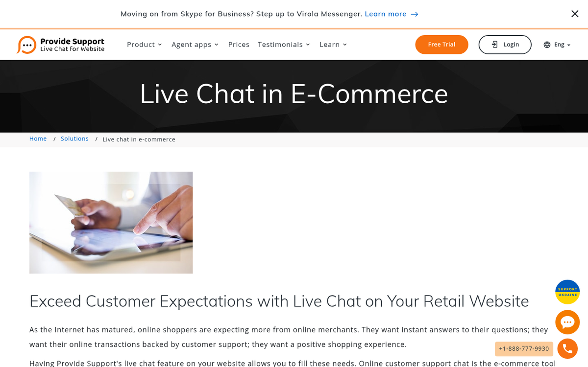 Website screenshot showing low conversion analytics data
