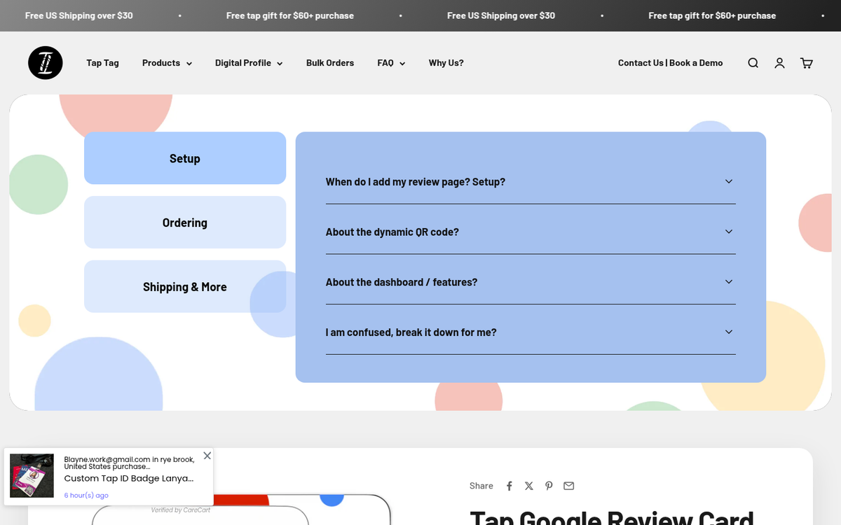 Customer signing receipt at checkout counter