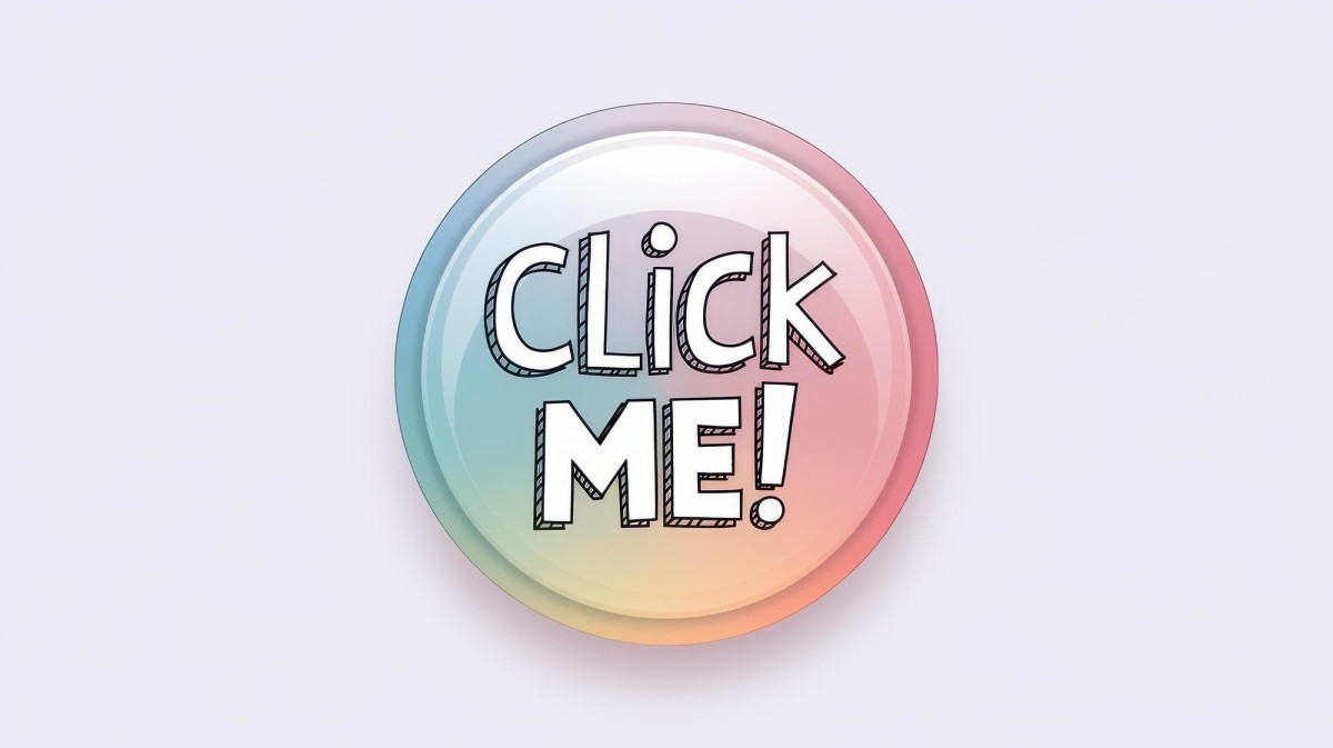 Colorful call-to-action button design examples