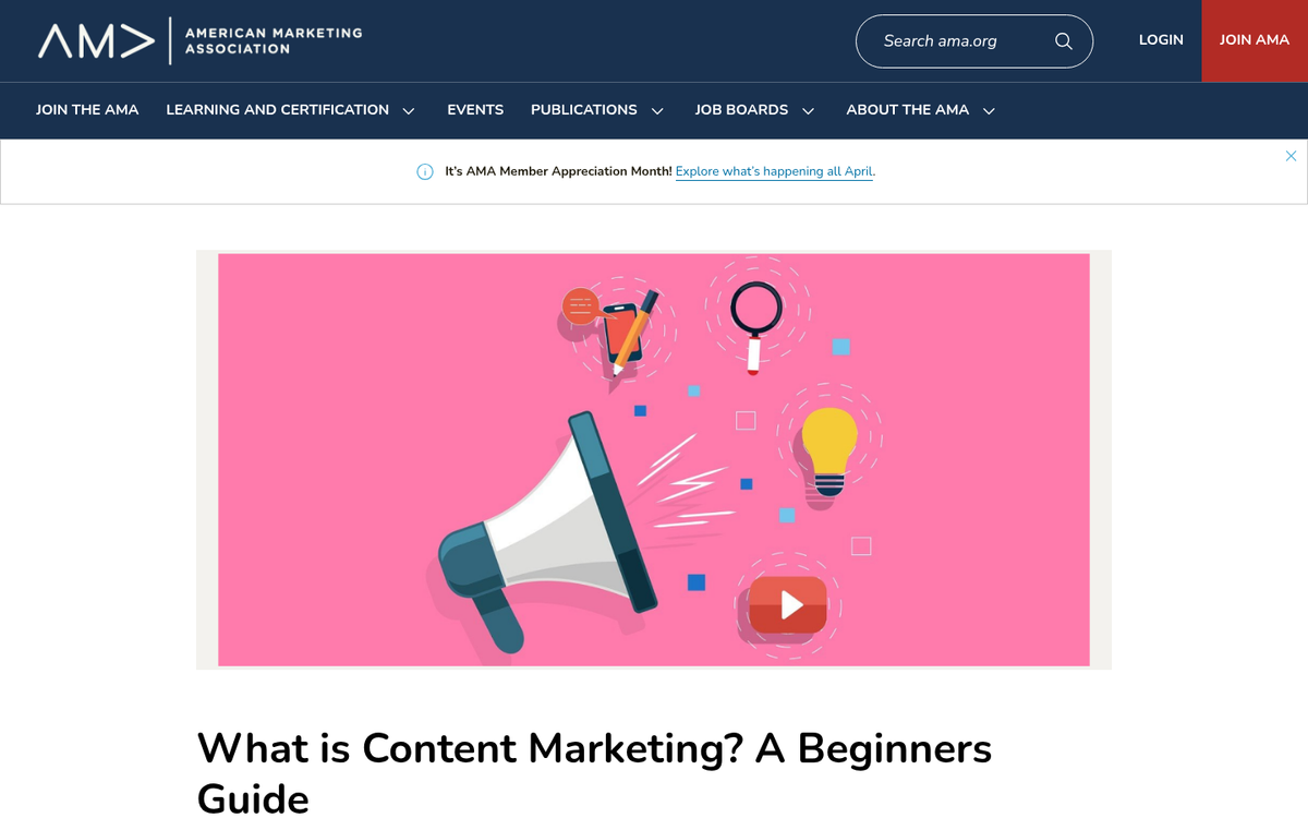 Quality content creation on a website