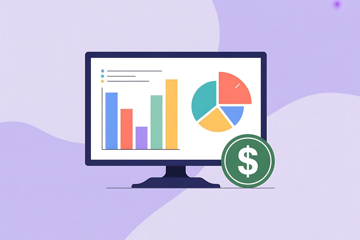 Clock showing daily budget depletion time