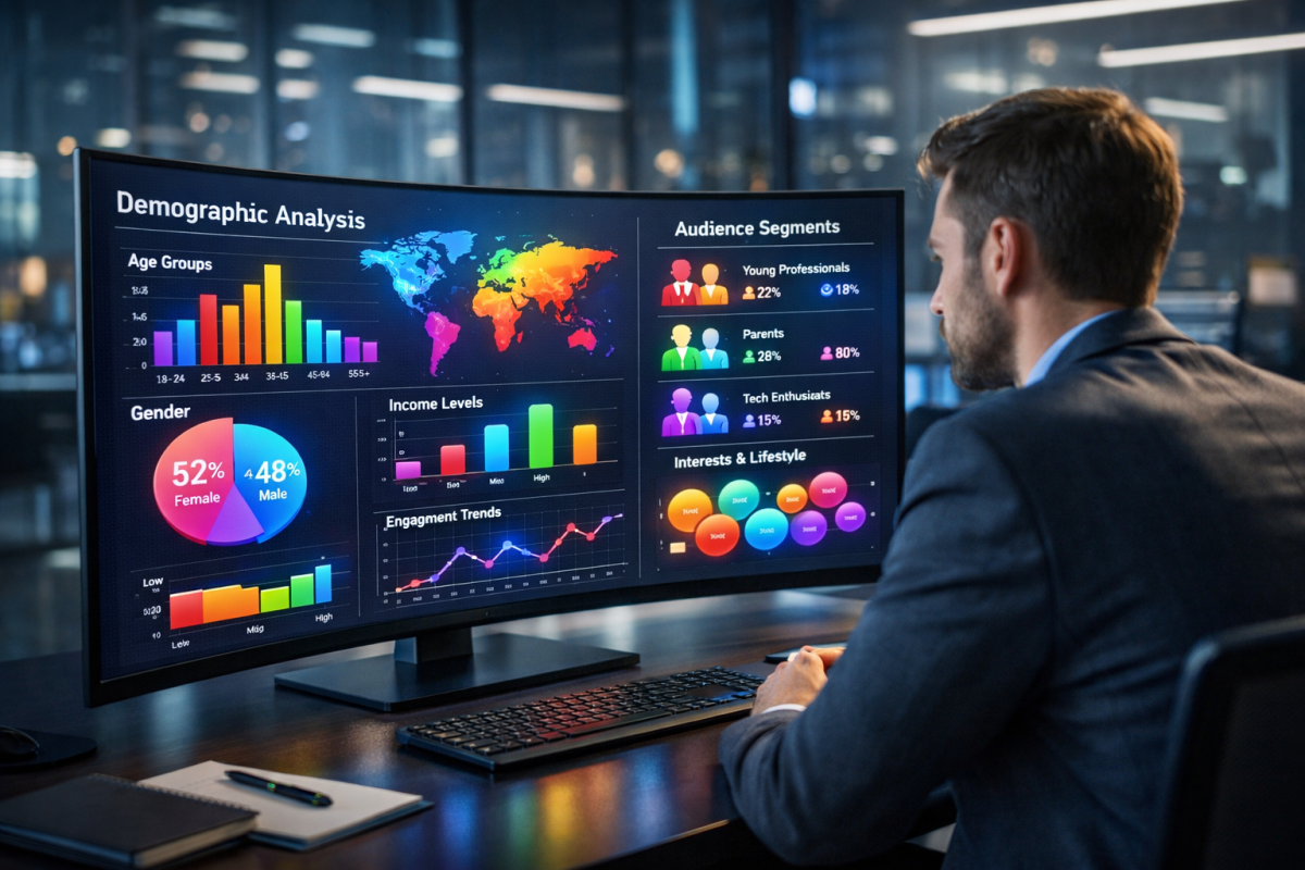 Google Ads demographic targeting dashboard 2026