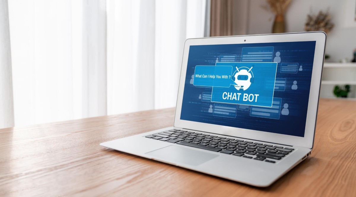 Robot figure blocking website access