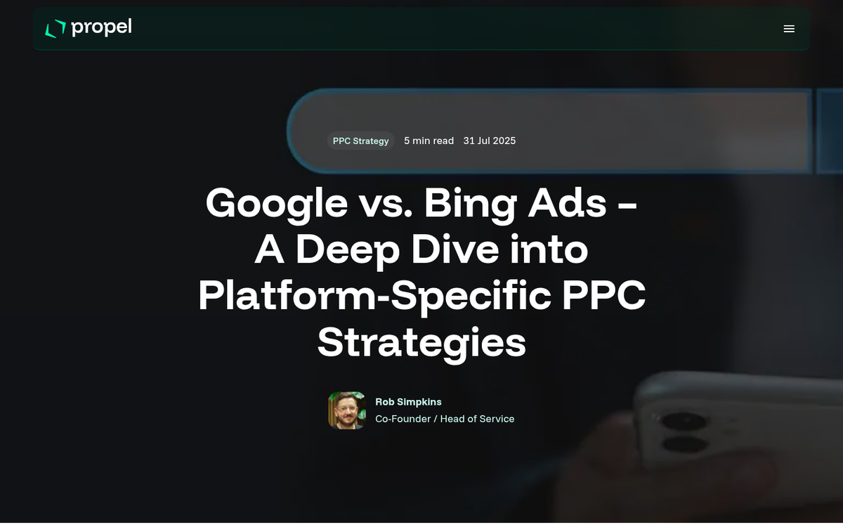 Bing and Google search engine comparison