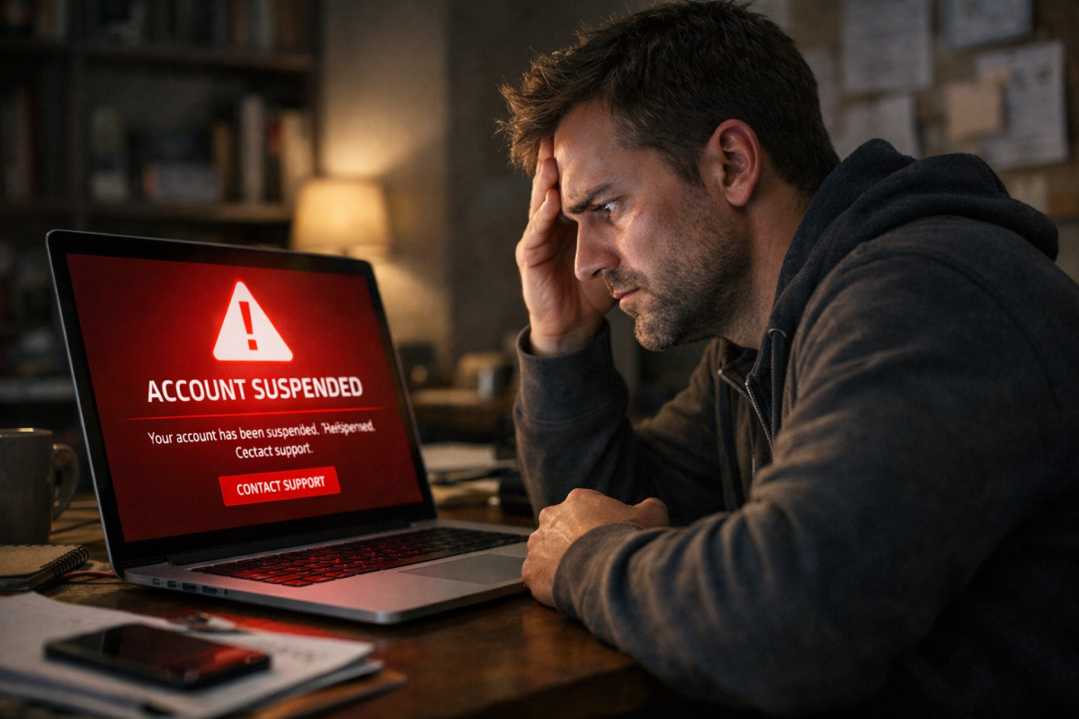 Google penalty escalation warning levels chart