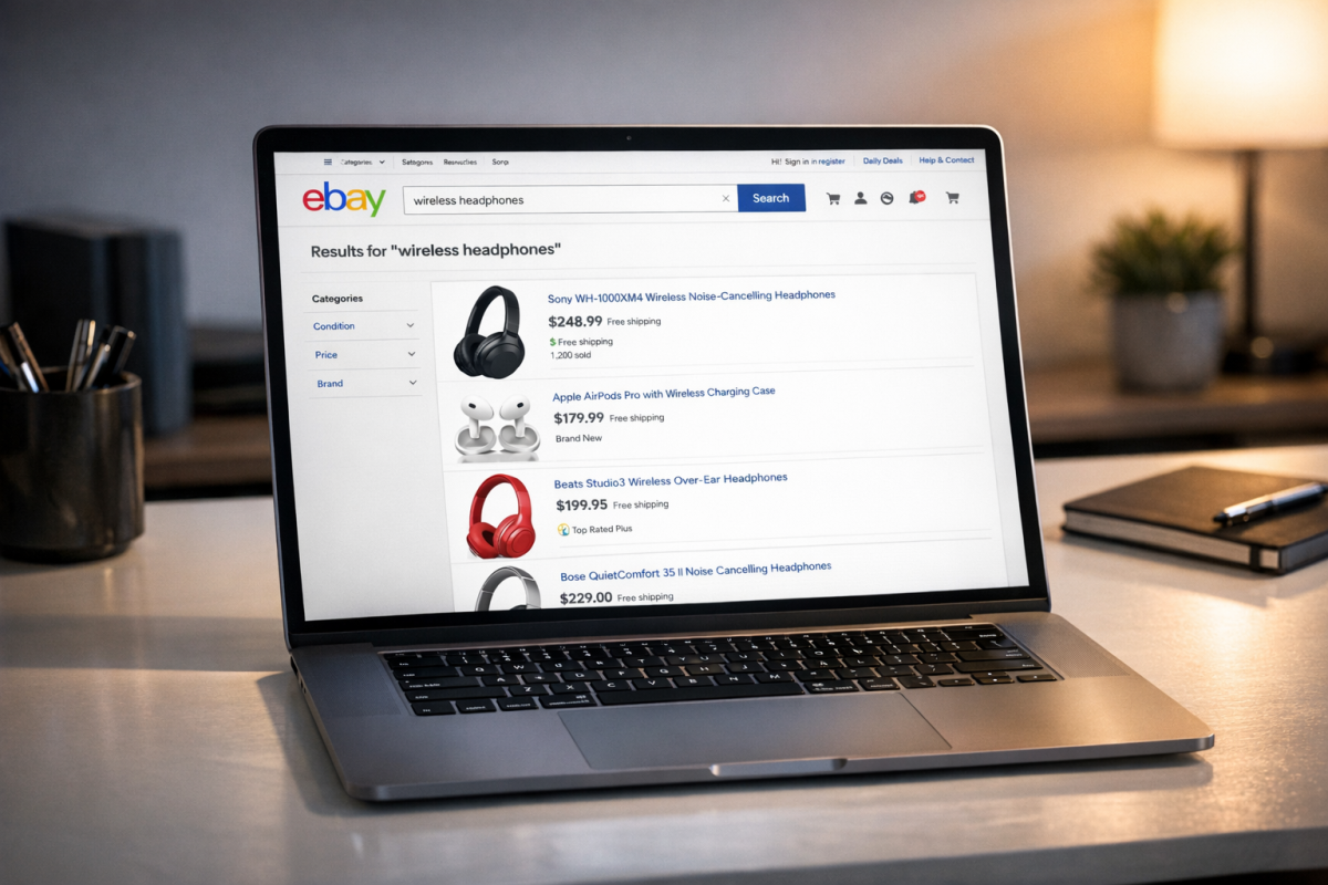eBay search algorithm ranking factors diagram