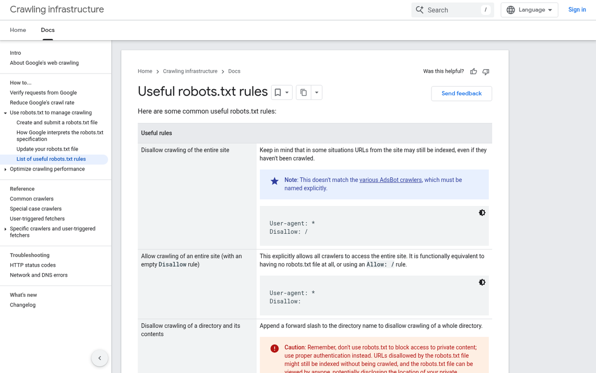 Folder hiding settings in file manager