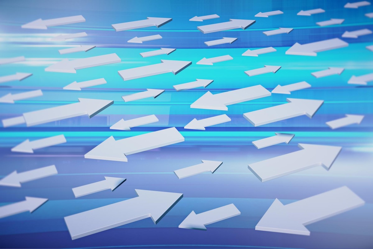 Two documents merging into one page