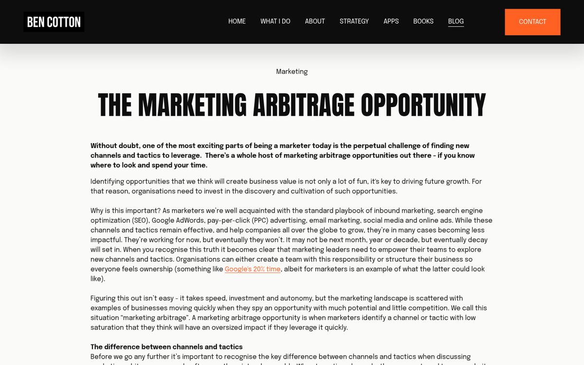 Cycle of website traffic growth diagram