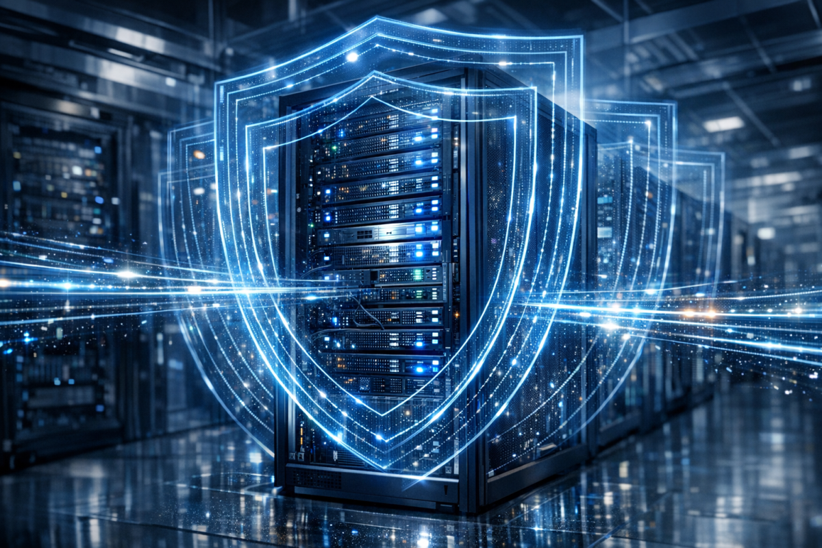 Shield protecting a website from attacks