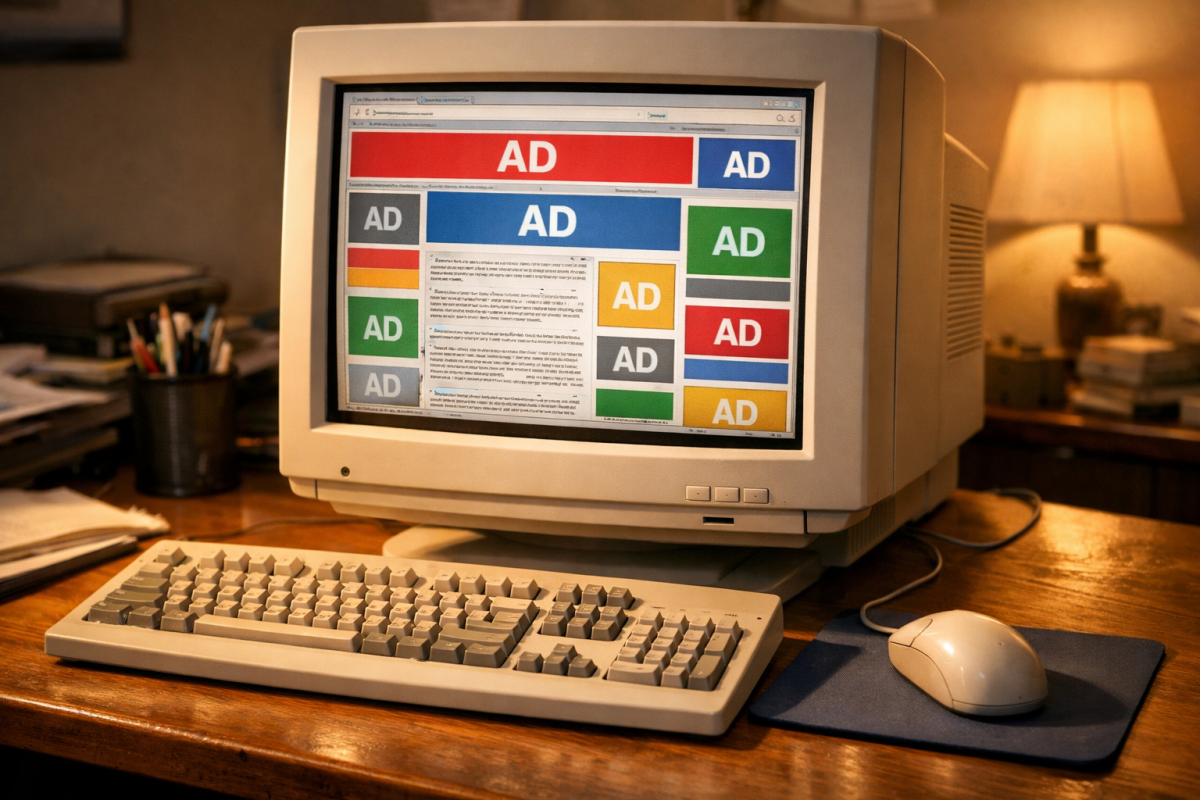 Timeline showing AdSense ad limit policy changes