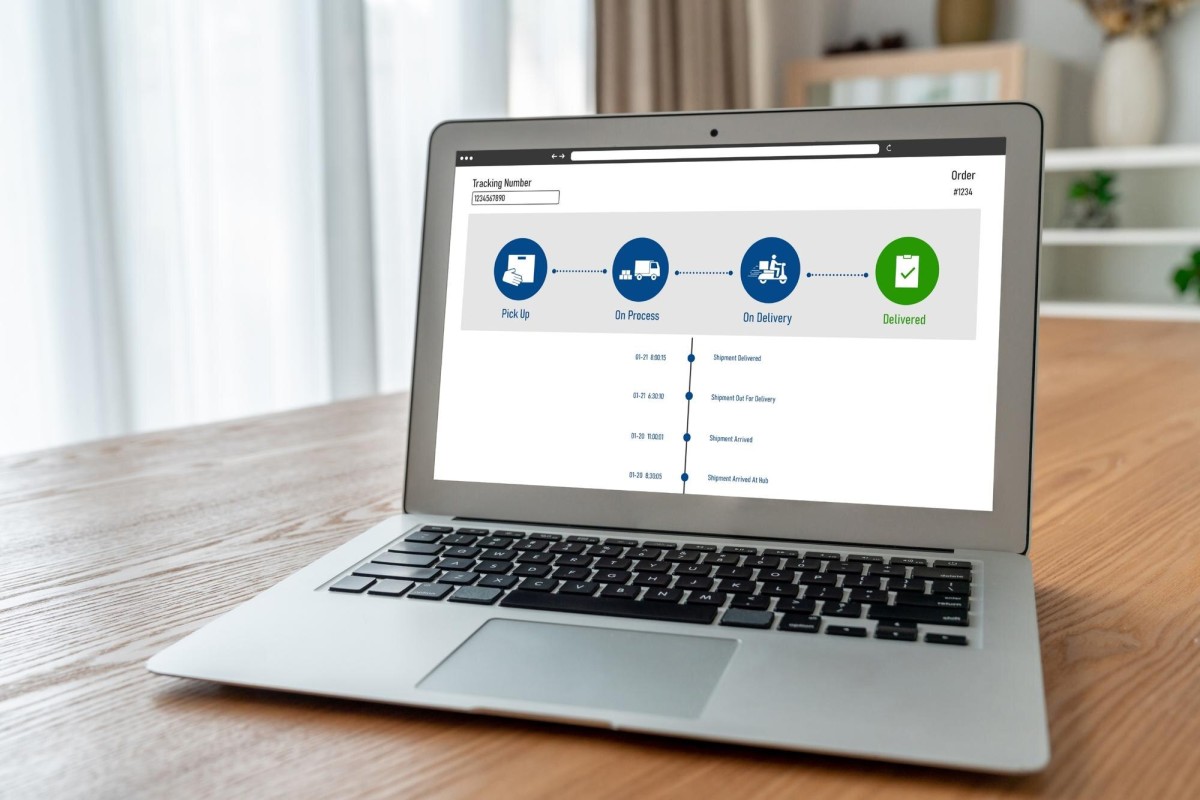 Google Search Console dashboard on screen