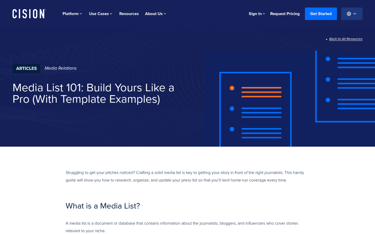 Press release distribution targeting the right audience