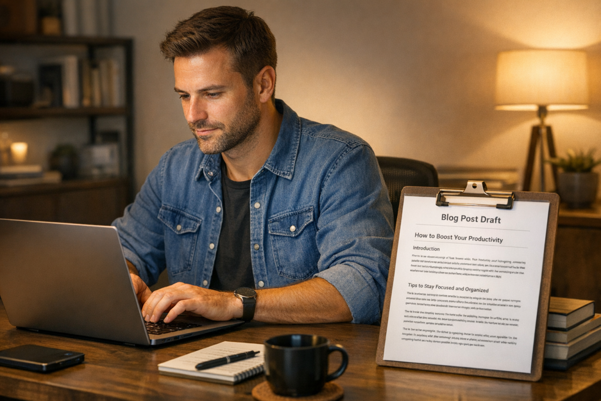 Press release syndication website example shown