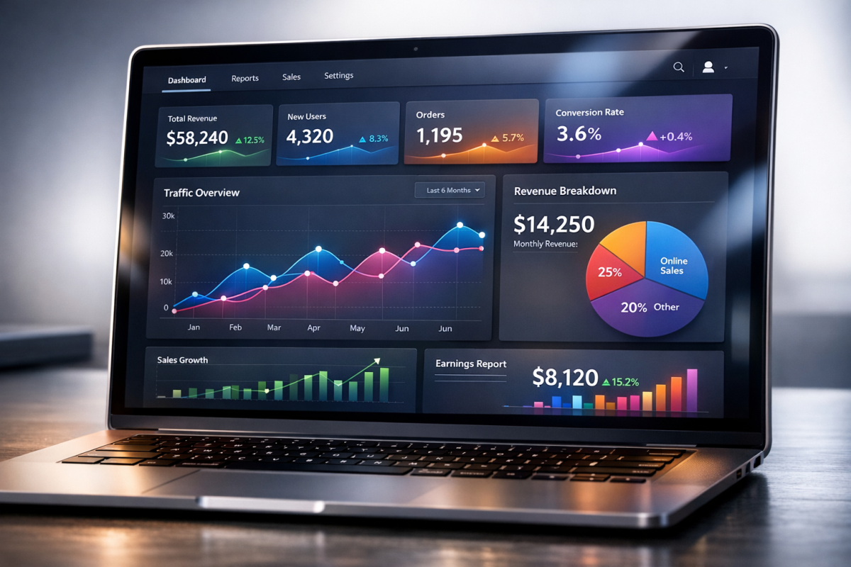 Display ad network selection comparison chart