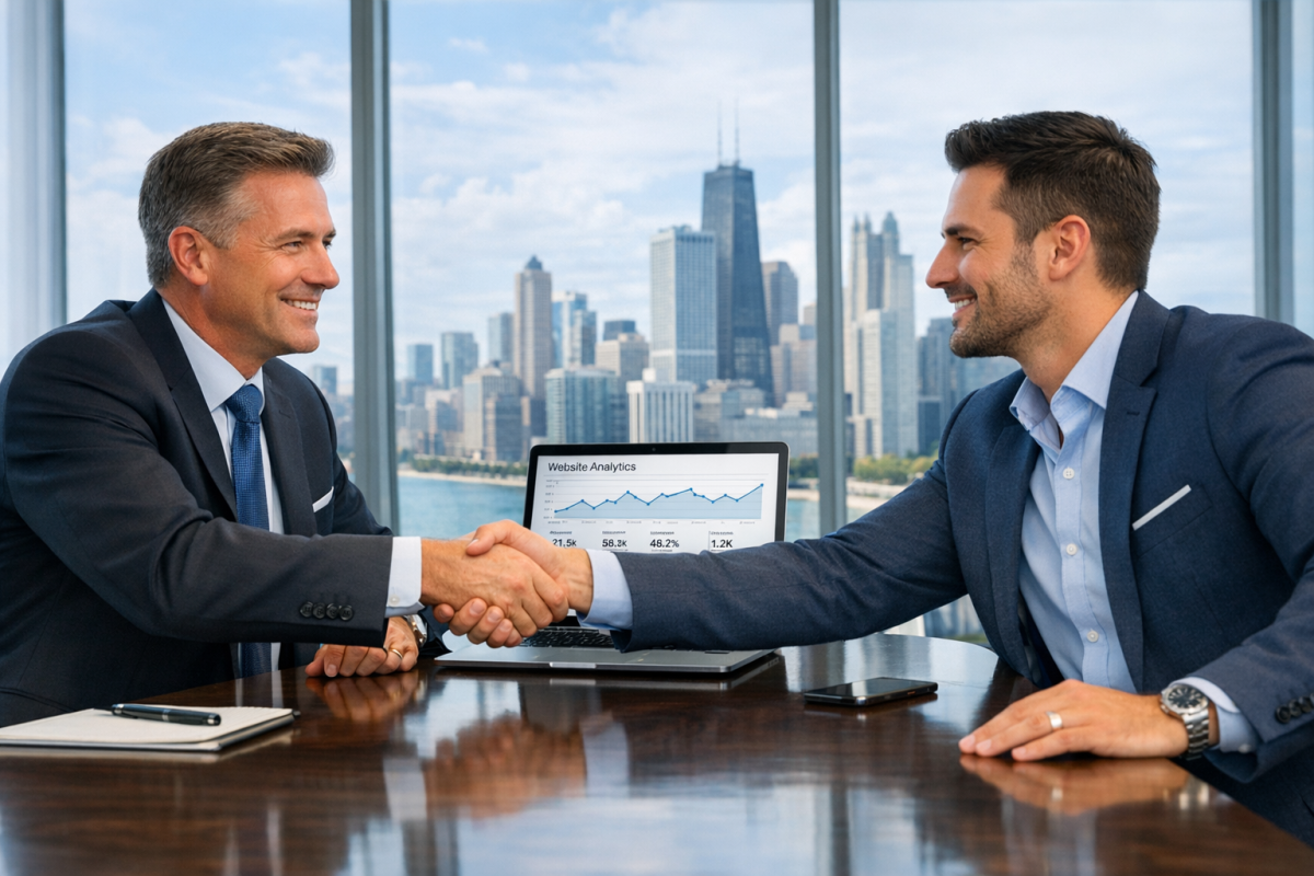 Person weighing broker versus DIY options