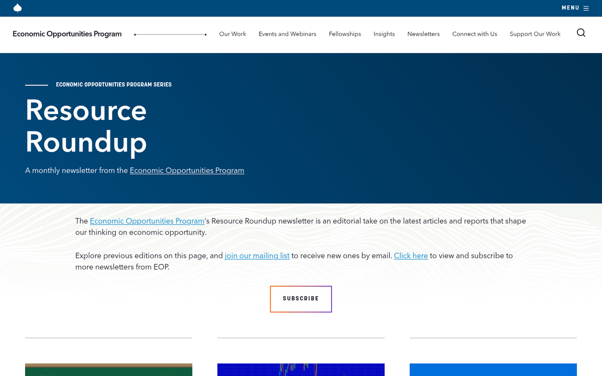 Resource roundup blog post screenshot