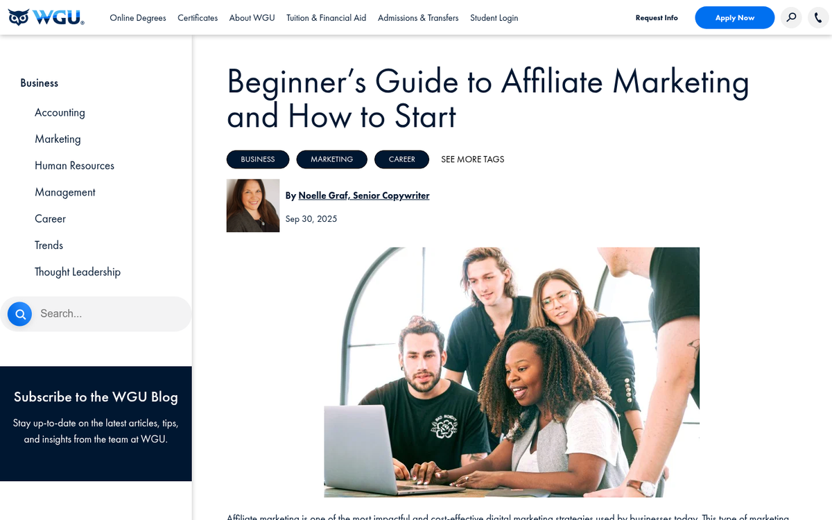 Useful guides for affiliate marketing resources