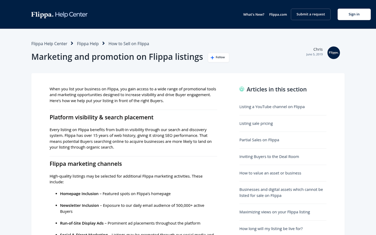 Website promotion across multiple digital channels