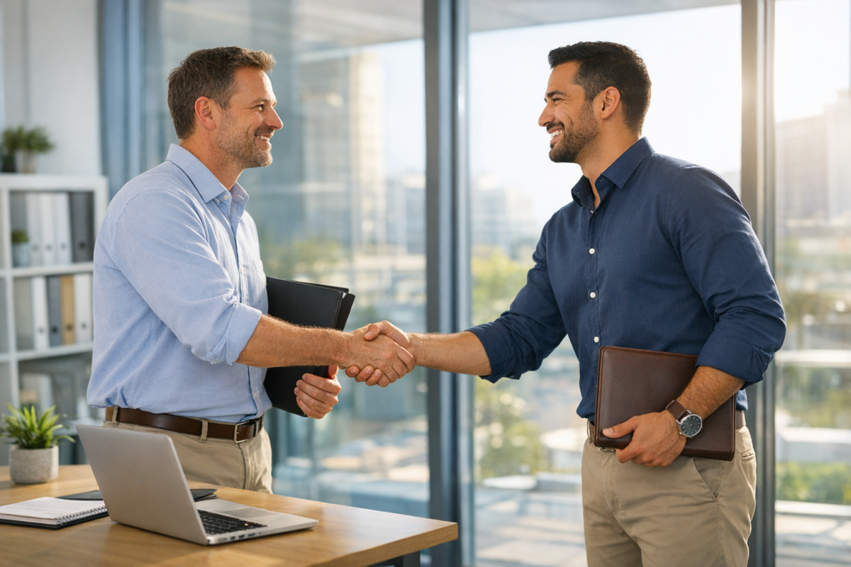 Job opening announcement on Hello Bar